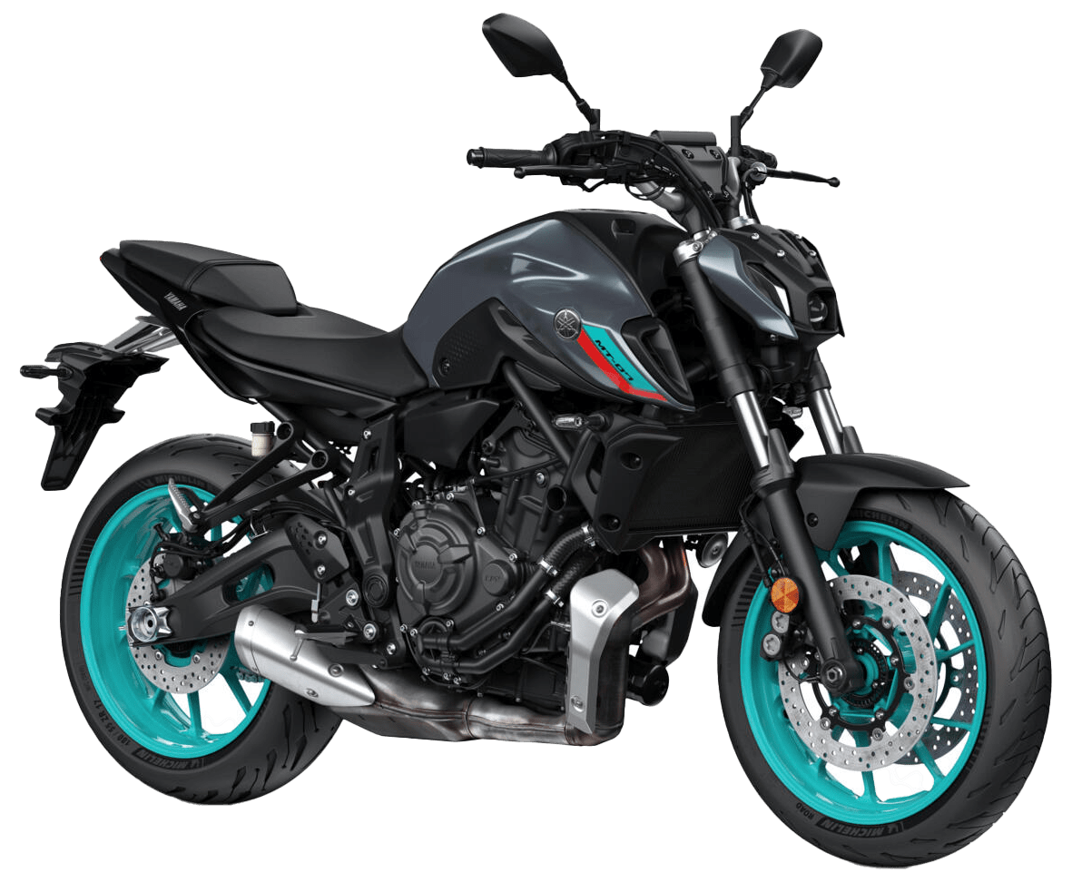 Das Bild zeigt die Yamaha MT-07. Zubehör und Ersatzteile bei Motorradheld jetzt im Onlineshop!